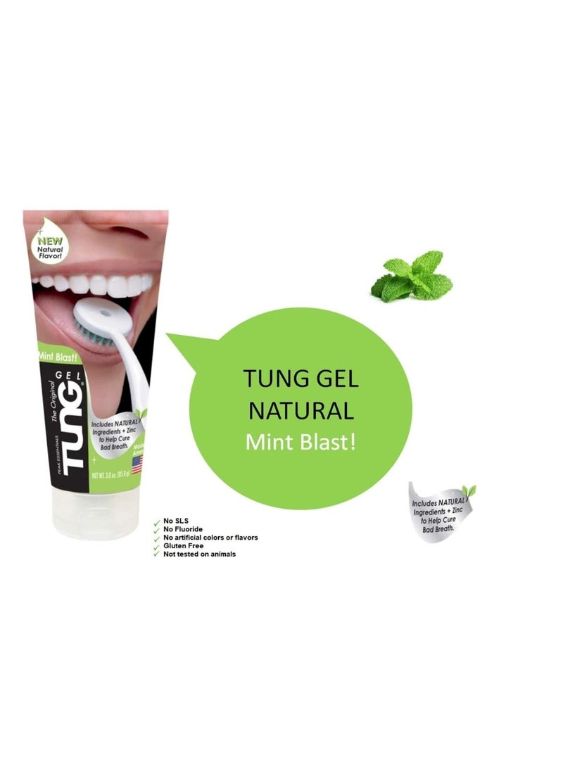 TUNG Gel Mint Blast 85 g – Advanced Tongue Cleaning Gel for Fresh Breath - Image 3